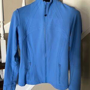 Lululemom Define Jacket, size 10 (sky blue)